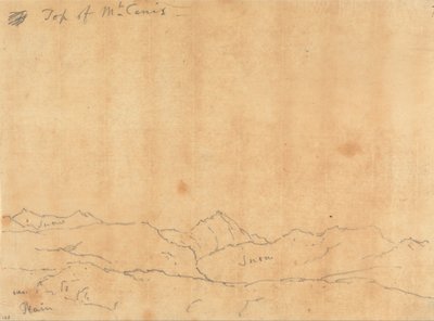 Cenis-vuoren huippu tekijältä John Robert Cozens