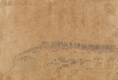 Villa Mellini, 1. heinäkuuta tekijältä John Robert Cozens
