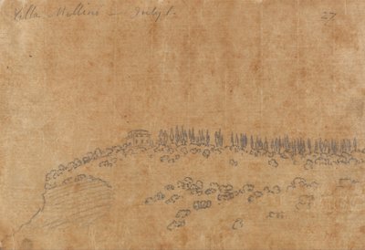 Villa Mellini, 1. heinäkuuta tekijältä John Robert Cozens