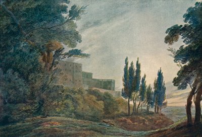 Huvila Frascatissa, 1780, 1923 tekijältä John Robert Cozens