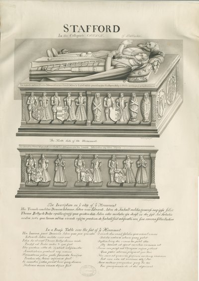 Stafford - Aston-monumentti St. Mary