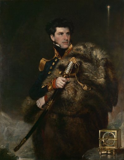 Komentaja James Clark Ross (1800-1862) tekijältä John Robert Wildman