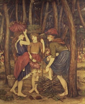 Pine Woods tekijältä John Roddam Spencer Stanhope