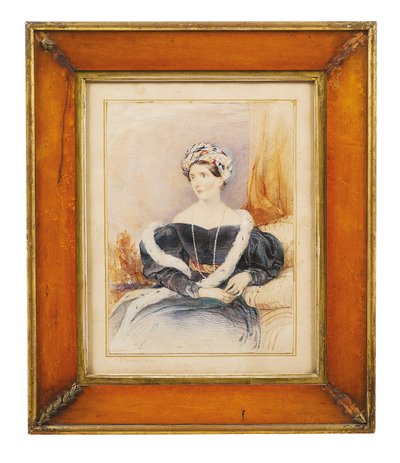 Lady Priscilla Wellesley-Polen muotokuva, Westmorlandin kreivitär, 1835 tekijältä John Rogers Herbert