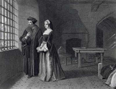 Sir Thomas More (1478-1535), kaiverrus Outrim tekijältä John Rogers Herbert