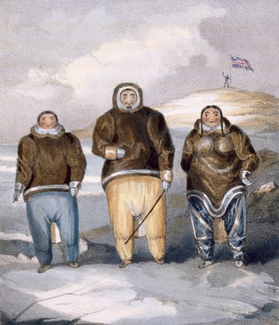 Kawalua, Tiagashu ja Adlurak, 1835 tekijältä John Ross