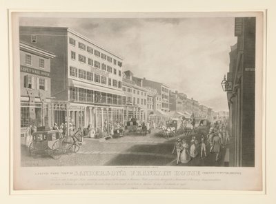 Lounaisnäkymä Sandersonista tekijältä John Rubens Smith