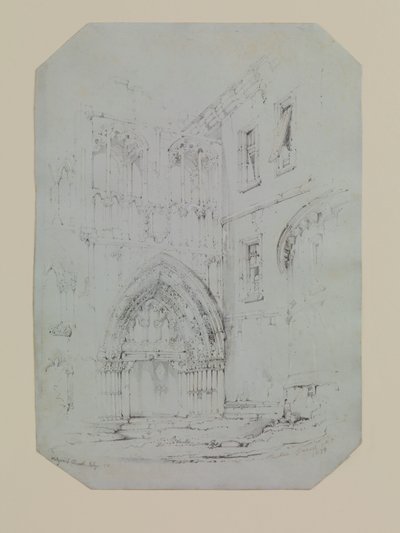 Holyrood kappeli tekijältä John Ruskin