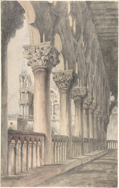 Dogen palatsin loggia Venetsiassa tekijältä John Ruskin