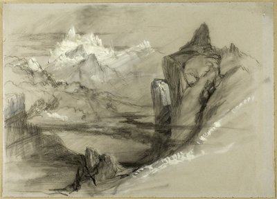 Vuoristomaisema tekijältä John Ruskin