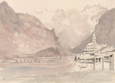 Sveitsiläinen vuoristomaisema tekijältä John Ruskin