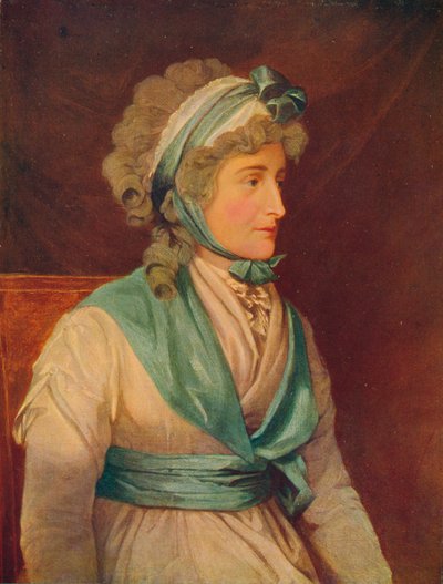 Sarah Siddons 1755-1831, 1700-luvun englantilainen traaginen näyttelijä, 1906 tekijältä John Russell