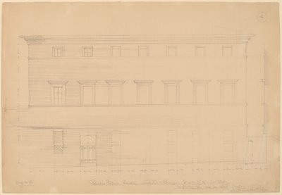 Palazzo Pollini, Siena, Peruzzille kuuluva tekijältä John Russell Pope