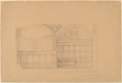 Peruginon Udienza del Cambio Collegio del Cambiossa, Perugiassa tekijältä John Russell Pope
