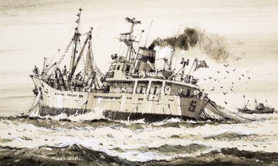 Neuvostoliiton kalastusalus Pohjanmerellä tekijältä John S. Smith