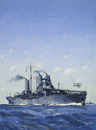 HMS Campania (guassi paperille) tekijältä John S. Smith