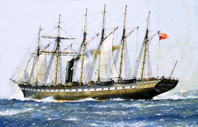 SS Great Britain, Isambard Kingdom Brunelin hienoin laiva. tekijältä John S. Smith
