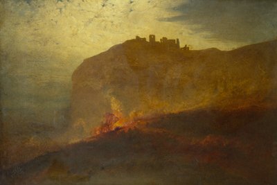 Carreg Cennenin linna tekijältä John Samuel Raven