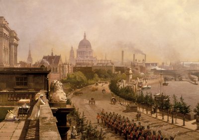 "The Embankment", 1874 tekijältä John Scorrer O
