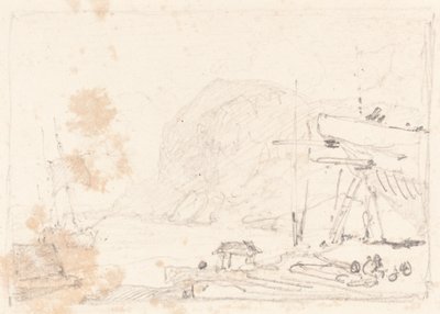Kuivatelakka tekijältä John Sell Cotman
