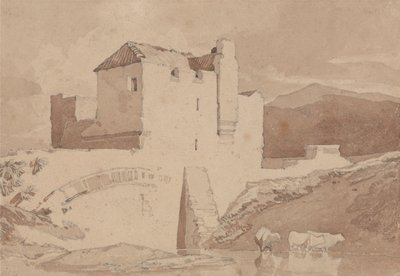 Vanha rakennus tekijältä John Sell Cotman