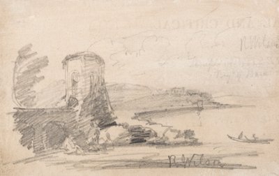 Silta ja torni Richard Wilsonin mukaan tekijältä John Sell Cotman