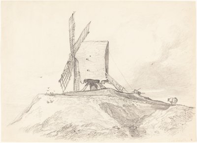Eye Mill Suffolkissa tekijältä John Sell Cotman
