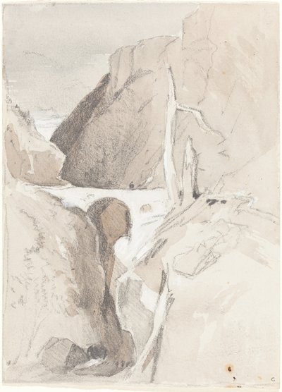 Kantojen rotko tekijältä John Sell Cotman