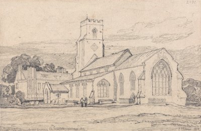 Great Snoring Church, Norfolk tekijältä John Sell Cotman