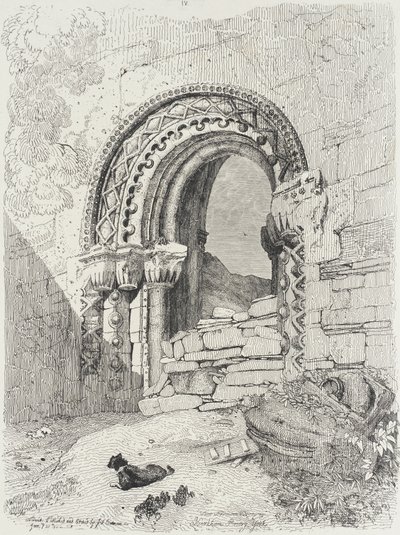 Kirkhamin luostari, York tekijältä John Sell Cotman