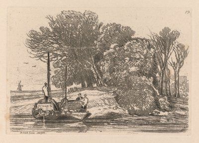 Liber Studiorum: Plate 19, Postwick Grove, Norfolk, 1838 tekijältä John Sell Cotman