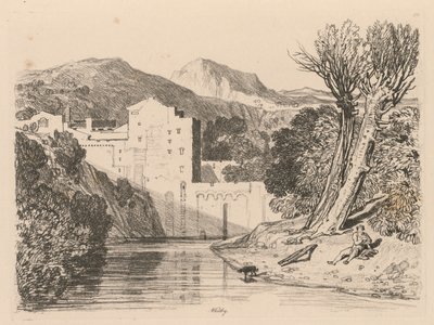 Liber Studiorum: Plate 22, Whitby, 1838 tekijältä John Sell Cotman
