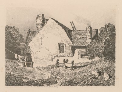 Liber Studiorum: Plate 39, View at Ashdted, Surrey, 1838. tekijältä John Sell Cotman
