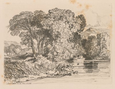 Liber Studiorum: Levy 4, View on the Yare, Norfolk tekijältä John Sell Cotman