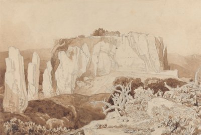 Mortain, Normandia tekijältä John Sell Cotman