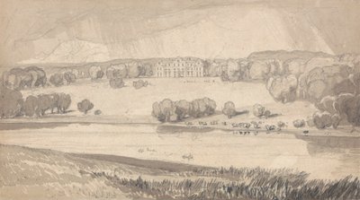 Raynham Hall, Norfolk tekijältä John Sell Cotman