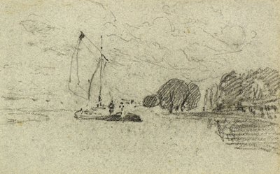 Purjehdusproomu (hiili) tekijältä John Sell Cotman
