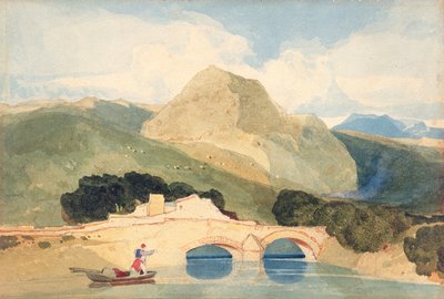 Tan-y-Bwlch (akvarelli paperille) tekijältä John Sell Cotman