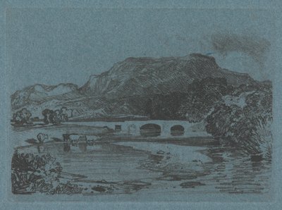 Tan-y-Bwlch, Merionethshire, Pohjois-Wales tekijältä John Sell Cotman