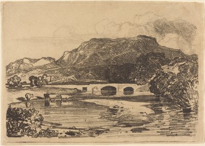 Tan y Bwlch, Pohjois-Wales tekijältä John Sell Cotman