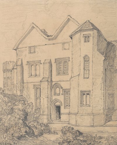 Upwell Rectory, Norfolk tekijältä John Sell Cotman