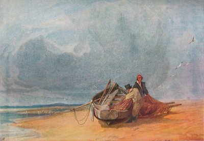 Yarmouth Beach, c1808 tekijältä John Sell Cotman