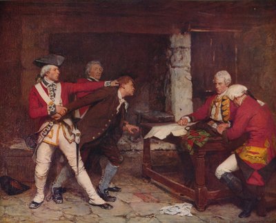 Vakooja leirillä, 1890, 1915 tekijältä John Seymour Lucas