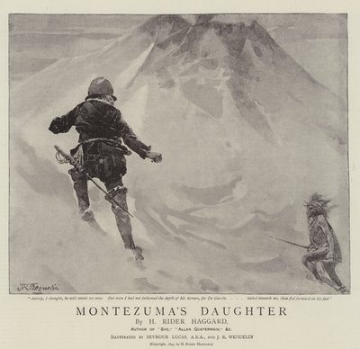 Montezuman tytär tekijältä John Seymour Lucas