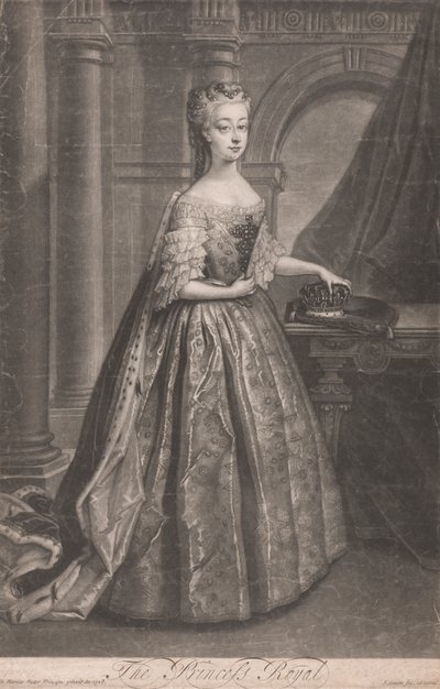 The Princess Royal (Princesa Ann, filha mais velha de George II) finlandesa tekijältä John Simon