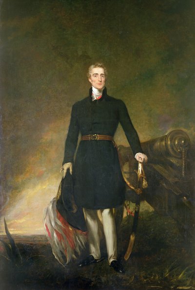 Arthur Wellesley (1769-1852) Wellingtonin herttua (öljy kankaalle) tekijältä John Simpson