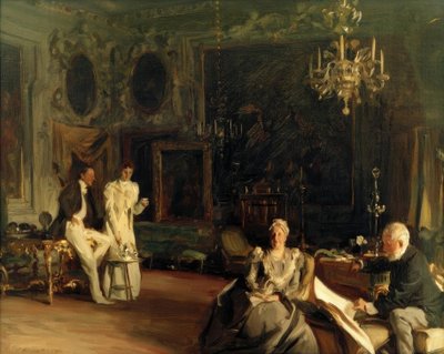 Sisustus Venetsiassa tekijältä John Singer Sargent