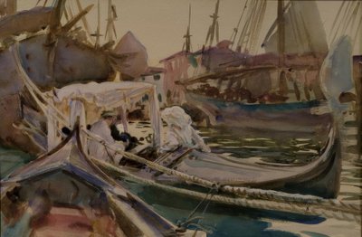 Piirrettäessä Giudeccaa tekijältä John Singer Sargent