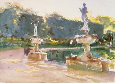 Boboli Gardens, noin 1907 tekijältä John Singer Sargent