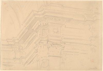Royal Chapel Entablature, Granada, 1912. tekijältä John Singer Sargent